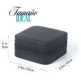 Joyeros. Cajas de joyería de viaje. Organizador portátil de joyería. Estuche para joyas.